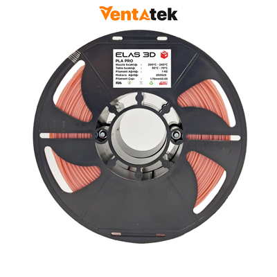 Elas 3D Pastel Pembe PLA Pro Filament - 1.75mm - 1 Kg