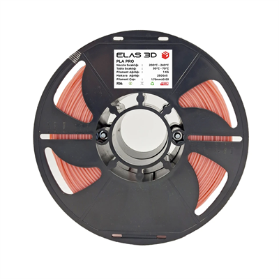 Elas 3D Pastel Pembe PLA Pro Filament - 1.75mm - 1 Kg