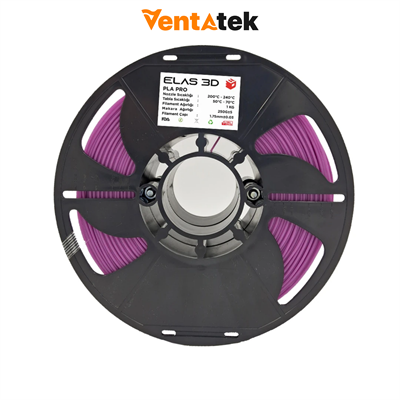 Elas 3D Pastel Mor PLA Pro Filament - 1.75mm - 1 Kg