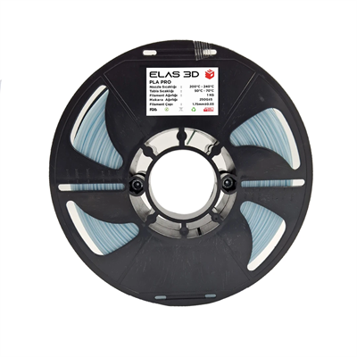 Elas 3D Pastel Mavi PLA Pro Filament - 1.75mm - 1 Kg