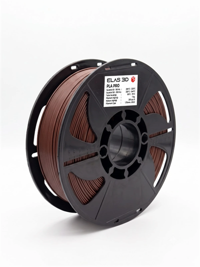 Elas 3D Koyu Kahverengi PLA Pro Filament - 1.75mm - 1 Kg