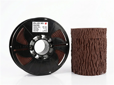 Elas 3D Koyu Kahverengi PLA Pro Filament - 1.75mm - 1 Kg