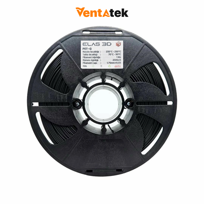 Elas 3D Siyah PETG Filament - 1.75mm - 1 Kg