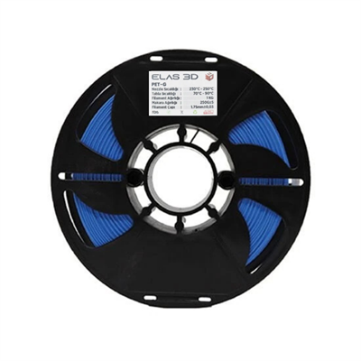 Elas 3D Mavi PETG Filament - 1.75mm - 1 Kg