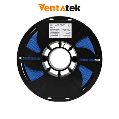 Elas 3D Mavi PETG Filament - 1.75mm - 1 Kg