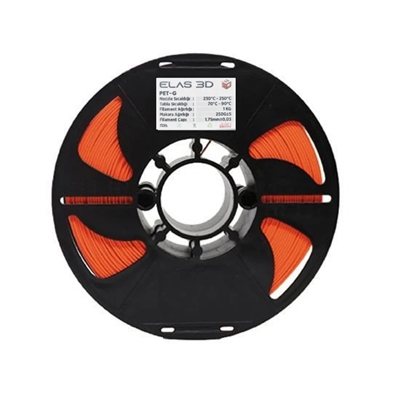 Elas 3D Turuncu PETG Filament - 1.75mm - 1 Kg