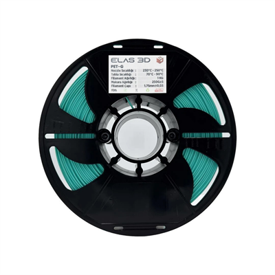 Elas 3D Su Yeşili PETG Filament - 1.75mm - 1 Kg