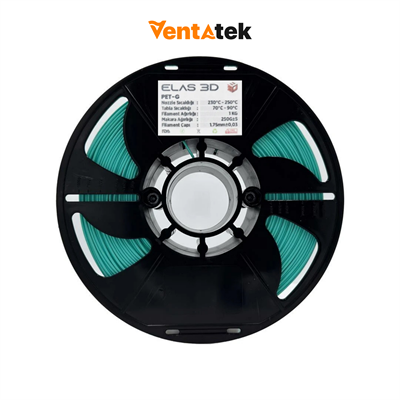 Elas 3D Su Yeşili PETG Filament - 1.75mm - 1 Kg