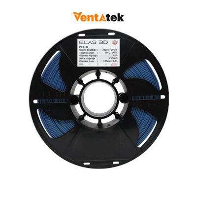 Elas 3D Sedefli Mavi PETG Filament - 1.75mm - 1 Kg