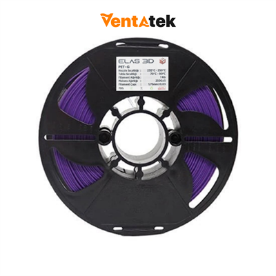 Elas 3D Mor PETG Filament - 1.75mm - 1 Kg