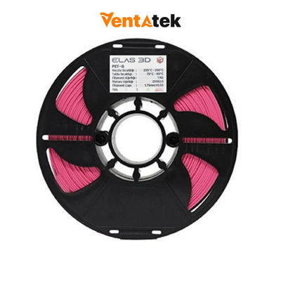 Elas 3D Pembe PETG Filament - 1.75mm - 1 Kg