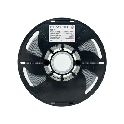 Elas 3D Gri PETG Filament - 1.75mm - 1 Kg