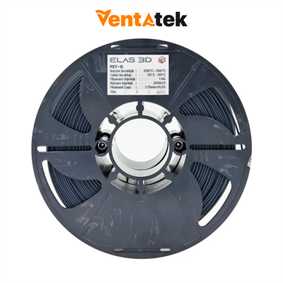 Elas 3D Antrasit Gri PETG Filament - 1.75mm - 1 Kg