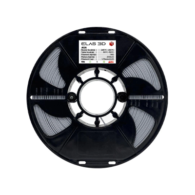 Elas 3D Gri ASA Filament - 1.75mm - 1 Kg