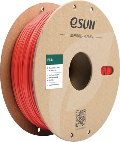 Esun PLA+ Kırmızı Filament 1.75mm 1 Kg
