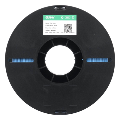 Esun PLA Basic Açık Mavi Filament 1.75mm 1 Kg