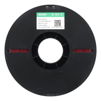 Esun PLA Basic İtfaiye Kırmızısı Filament 1.75mm 1 Kg