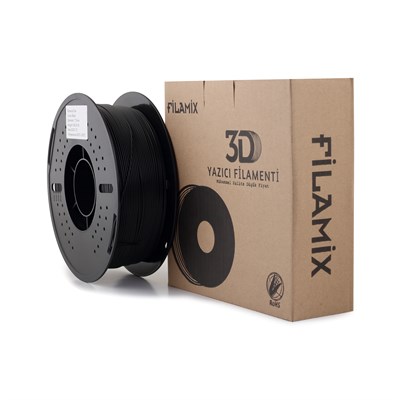 Filamix Siyah PLA+ Filament 1.75mm 1 Kg