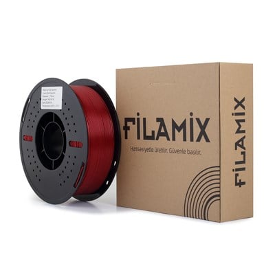 Filamix PLA Sparkle Kırmızı Filament 1.75mm 1 Kg