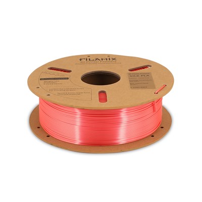 Filamix Silk PLA Mercan Pembesi Filament 1.75mm 1 Kg