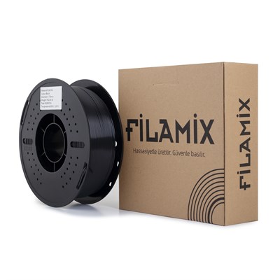 Filamix Silk PLA Siyah Filament 1.75mm 1 Kg