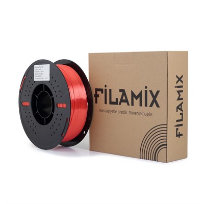 Filamix Silk PLA Kırmızı Filament 1.75mm 1 Kg