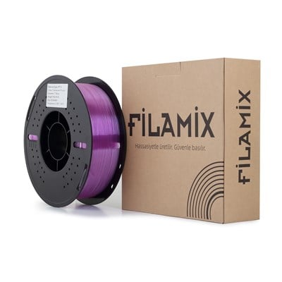 Filamix Hyper PETG Yarı Şeffaf Mor Filament 1.75mm 1 Kg