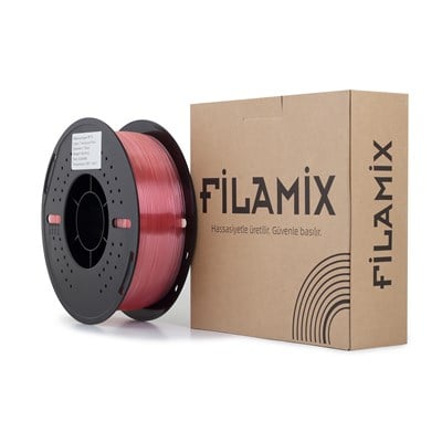 Filamix Hyper PETG Yarı Şeffaf Pembe Filament 1.75mm 1 Kg