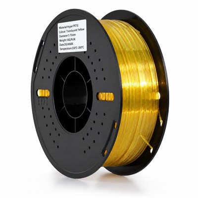 Filamix Hyper PETG Yarı Şeffaf Sarı Filament 1.75mm 1 Kg