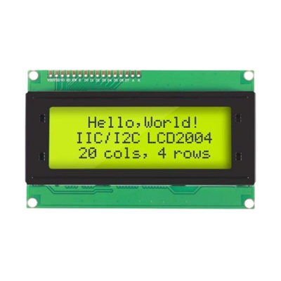 LCD 20x04 + 1602 I2C Arayüzü Modülü