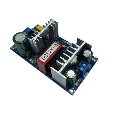 220V/AC - 12V/DC 6A Güç Kaynağı Kartı