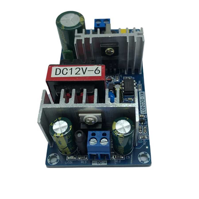 220V/AC - 12V/DC 6A Güç Kaynağı Kartı