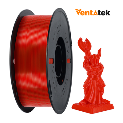 Kingroon PETG Basic Şeffaf Kırmızı Filament 1.75mm 1kg