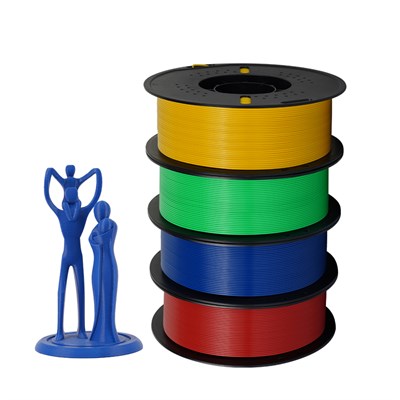 Kingroon PETG Basic Şeffaf Kırmızı Filament 1.75mm 1kg