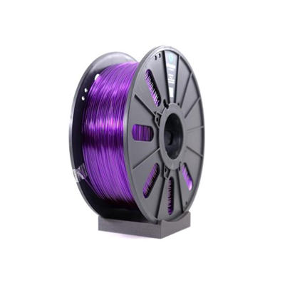 Microzey PETG Şeffaf Mor Filament - 1.75mm - 1 Kg