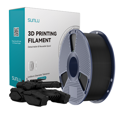 Sunlu Siyah PLA Filament - 1.75mm - 1 Kg