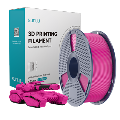 Sunlu Macenta PLA Filament - 1.75mm - 1 Kg