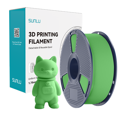 Sunlu Yeşil PLA Mat Filament - 1.75mm - 1 Kg
