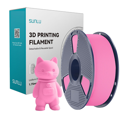 Sunlu Pembe PLA Mat Filament - 1.75mm - 1 Kg