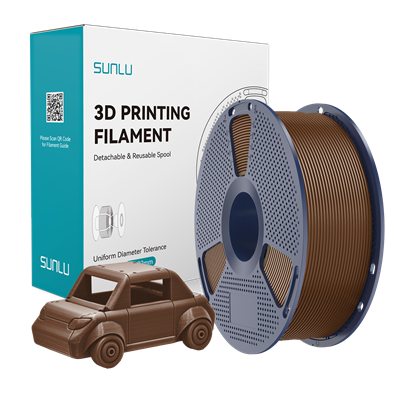 Sunlu Kahverengi PETG Filament - 1.75mm - 1 Kg