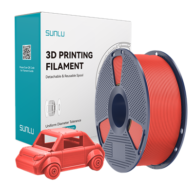 Sunlu Kiraz Kırmızısı PETG Filament - 1.75mm - 1 Kg
