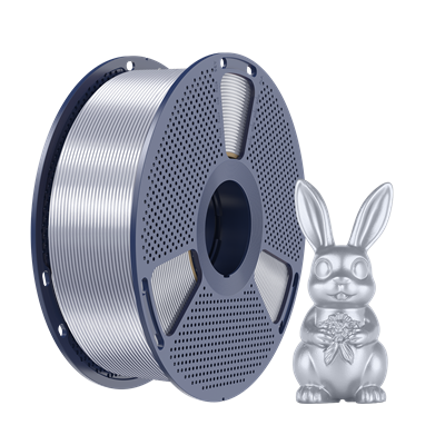 Sunlu Gümüş Silk PLA+ Filament - 1.75mm - 1 Kg
