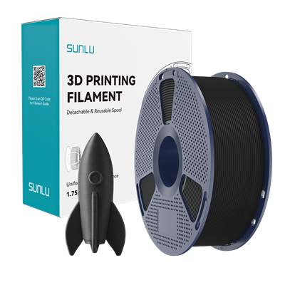 Sunlu Siyah High Speed PLA Filament - 1.75mm - 1 Kg