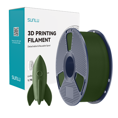 Sunlu Zeytin Yeşili High Speed PLA Filament - 1.75mm - 1 Kg
