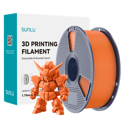 Sunlu Güneş Turuncusu PLA+ 2.0 Filament - 1.75mm - 1 Kg