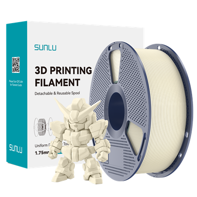 Sunlu Kemik Beyaz PLA+ 2.0 Filament - 1.75mm - 1 Kg