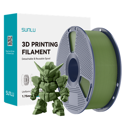 Sunlu Zeytin Yeşili PLA+ 2.0 Filament - 1.75mm - 1 Kg