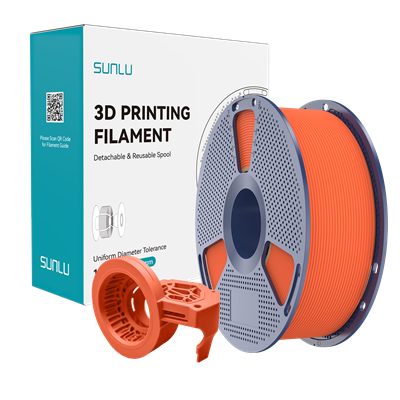 Sunlu Turuncu High Speed Mat PETG Filament - 1.75mm - 1 Kg