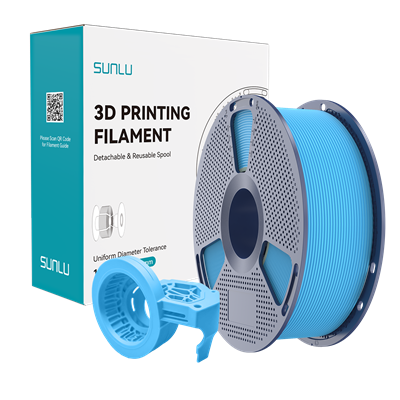 Sunlu Gökyüzü Mavisi High Speed Mat PETG Filament - 1.75mm - 1 Kg