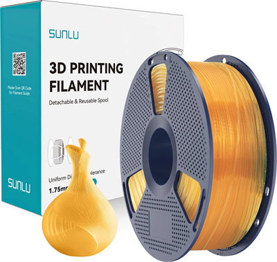 Sunlu Şeffaf Portakal Suyu PLA Filament - 1.75mm - 1 Kg